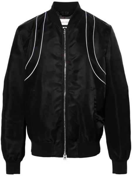Geacă bomber Alexander Mcqueen negru
