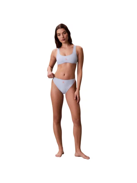 Denim ruha Calvin Klein Jeans kék