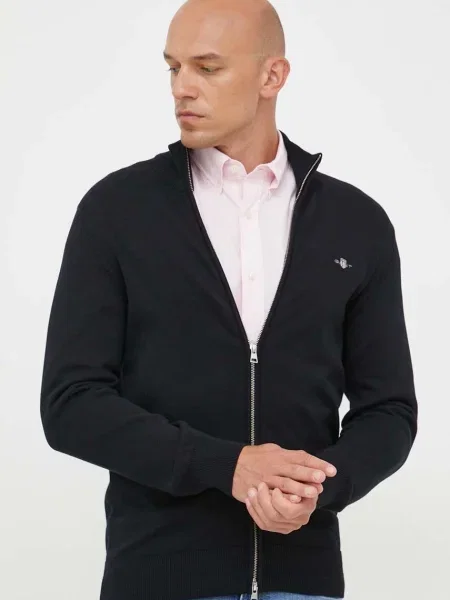 Gant kardigan czarny