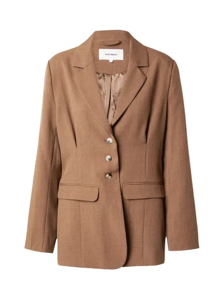 Soft Rebels Blazer Sibylle pikčasto rjava