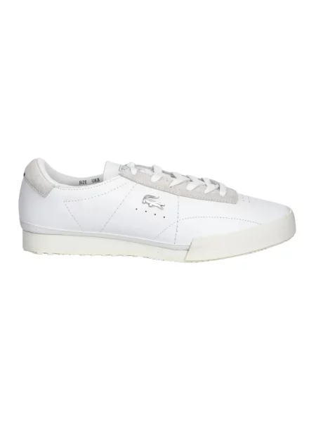 Sneakersy Lacoste skórzane białe