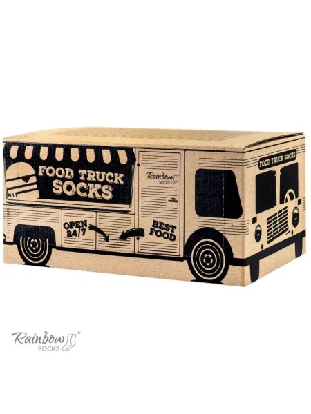 Nogavice Zooksy/rainbow Socks črna