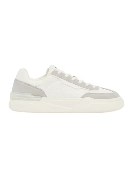Sneakersy Armani Exchange zamszowe białe