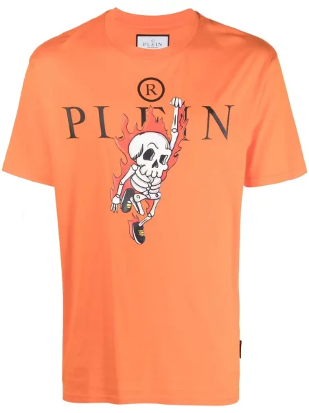 Tricou Philipp Plein scurt portocaliu