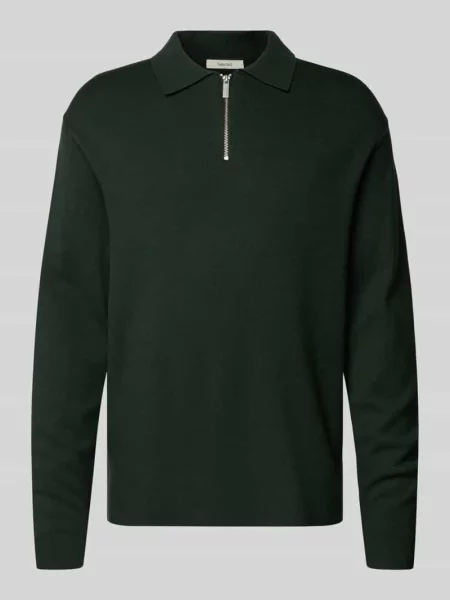 Sweter z dzianiny o kroju relaxed fit z dzianiny z mieszanki model ‘TELLER’ Selected Homme