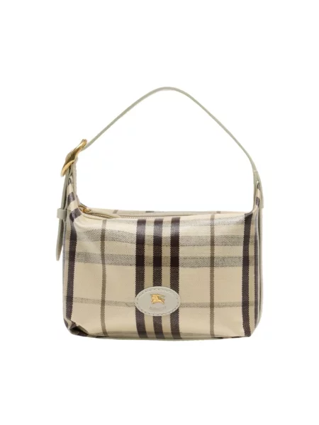 Torba podróżna Burberry z nadrukiem biała