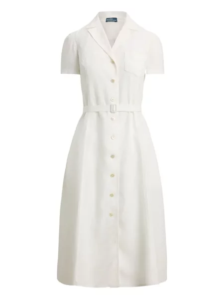 Dzianinowa haftowana koszulka polo Polo Ralph Lauren dwurzędowa czarna