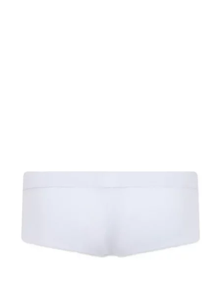 Pantaloni culottes Dsquared2 alb