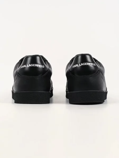 Sneakerși Karl Lagerfeld din piele negru