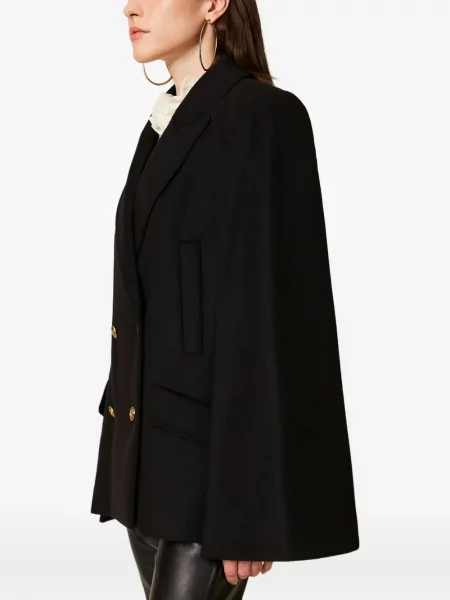 Palton Twinset de lână negru