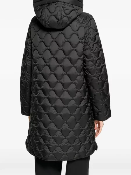 Palton Betty Barclay cu glugă negru