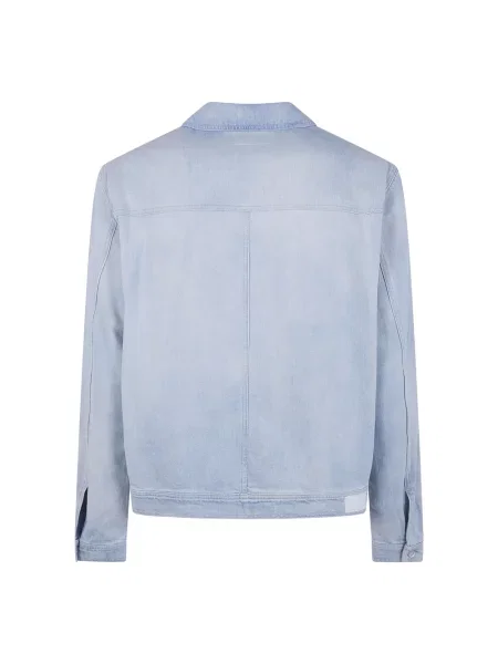 Kurtka jeansowa Mm6 Maison Margiela niebieska