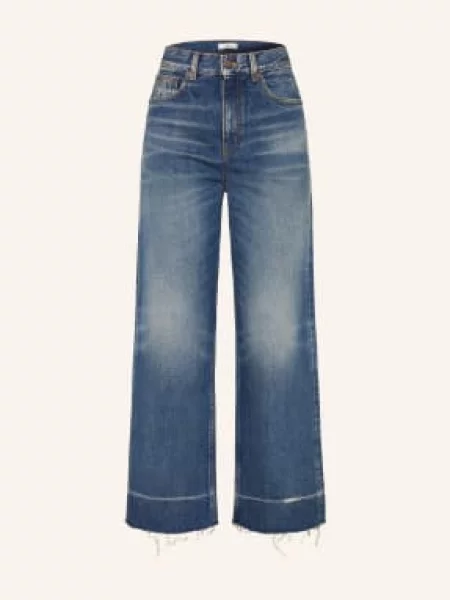 Chloé Rovné Džíny dark cobalt