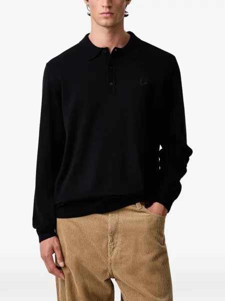 Dugo polo majica Fred Perry plava