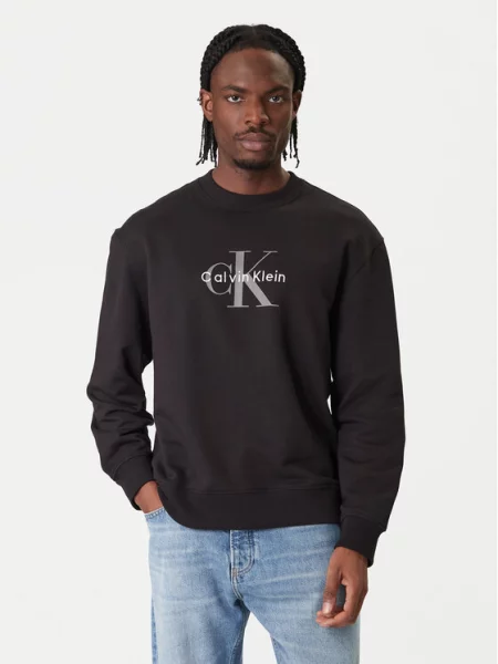 Megztinis Calvin Klein Jeans juoda