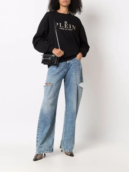 Ilgas džemperis Philipp Plein juoda