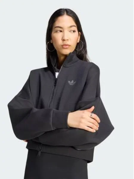 ADIDAS ORIGINALS Tepláková bunda čierna