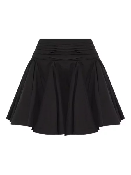 Fusta plisata Allsaints plisată negru