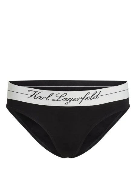 Chiloți briefs Karl Lagerfeld cu autograf negru