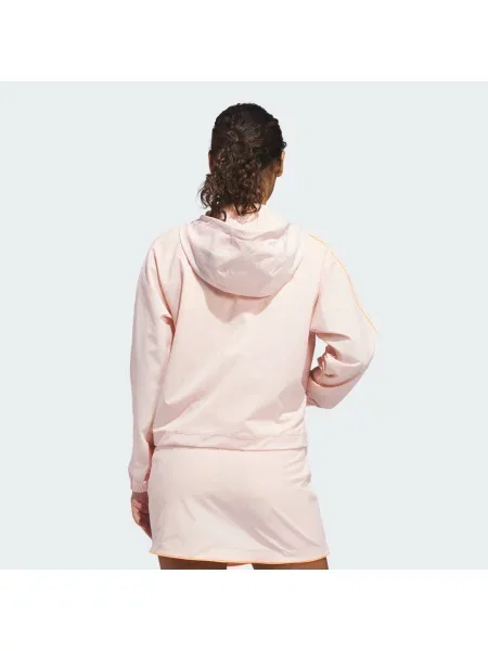 BUNDA SEERSUCKER QUARTER-ZIP růžová