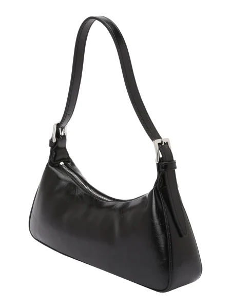 Pisemska torbica Love Moschino črna