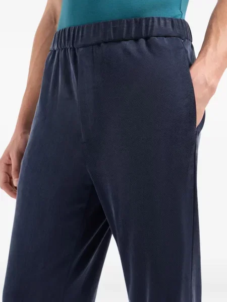Pantaloni Giorgio Armani albastru