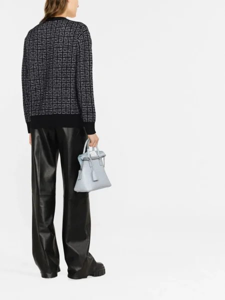 Pulover Givenchy din jacard negru