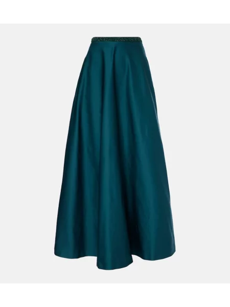 Fusta maxi Max Mara verde