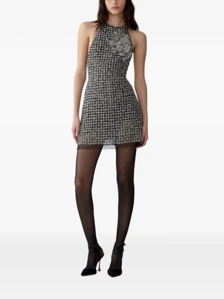 Mini šaty Carolina Herrera čierna