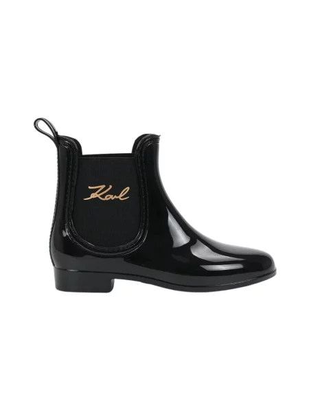 KARL LAGERFELD Kalosze Kalosh II czarny