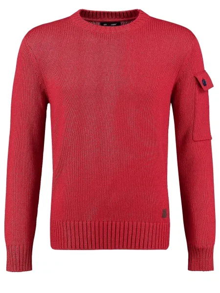 Key Largo Pulover Soho ruginiu roșu