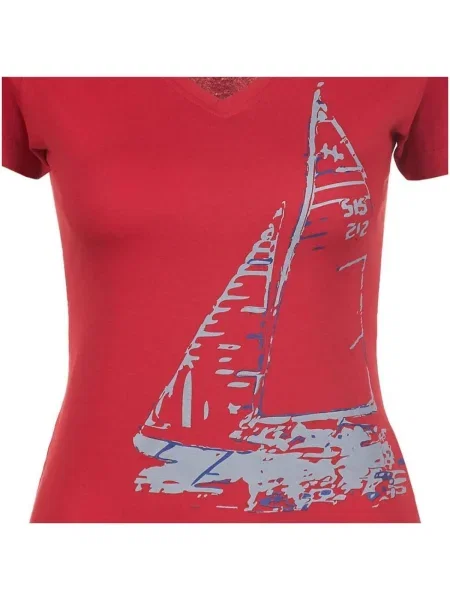 Tricou Vent Du Cap roșu