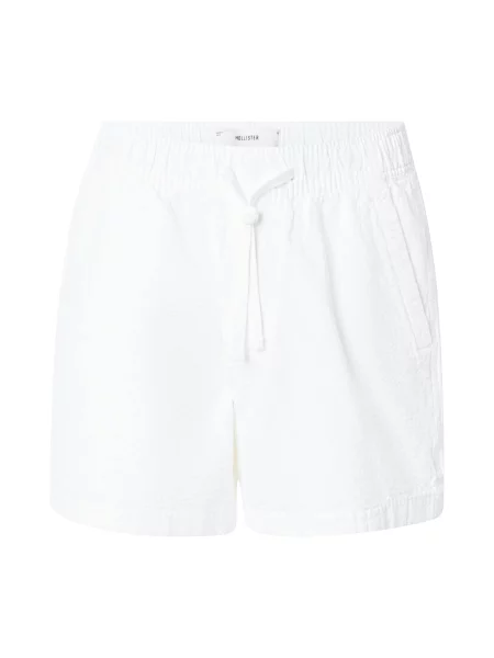 HOLLISTER Kalhoty bílá