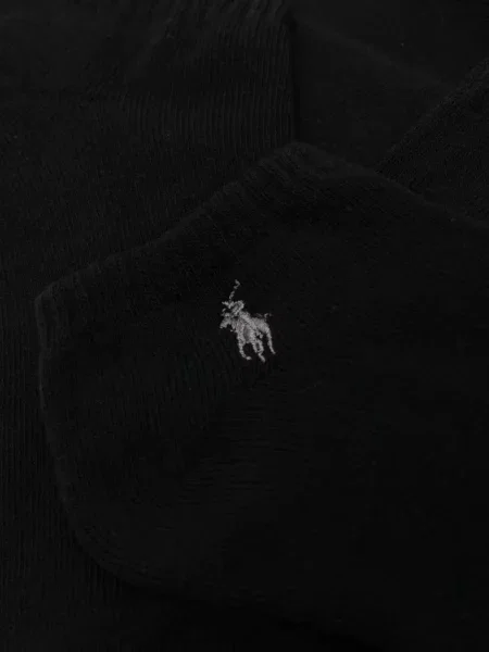 Flisiniai bėgimas kojines Polo Ralph Lauren v formos iškirpte juoda