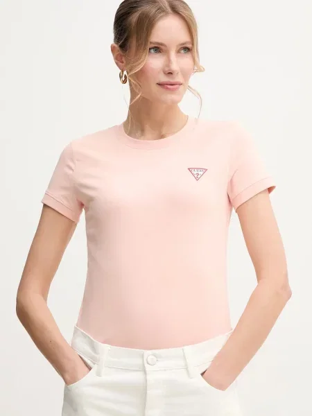 Тениска Guess оранжево
