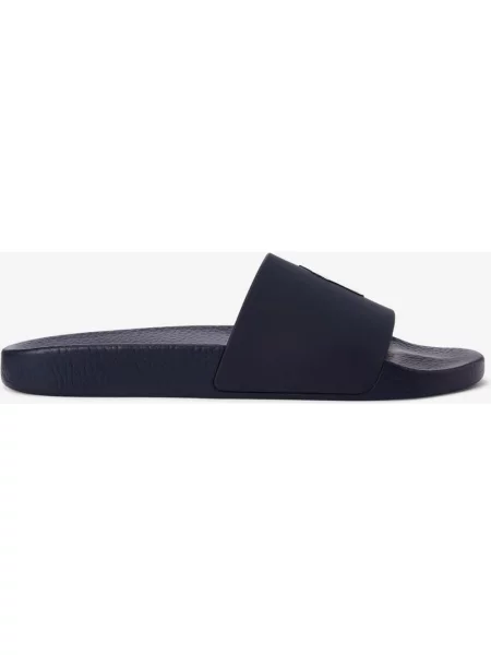 Klapki Ralph Lauren Signature Pony granatowy 36 niebieskie