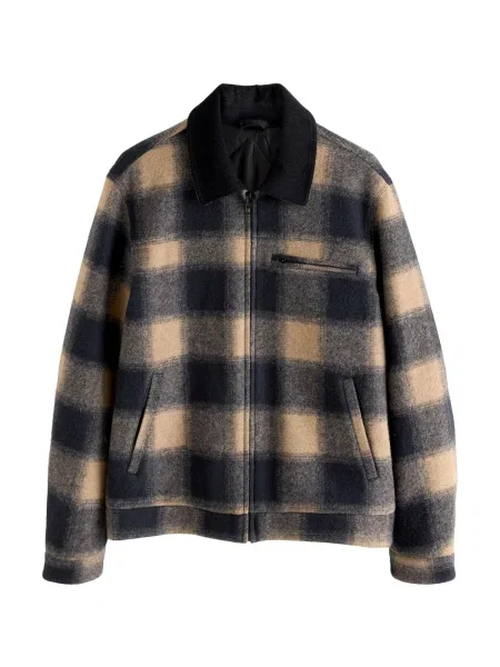 Next Prehodna jakna kapučino pegasto črna