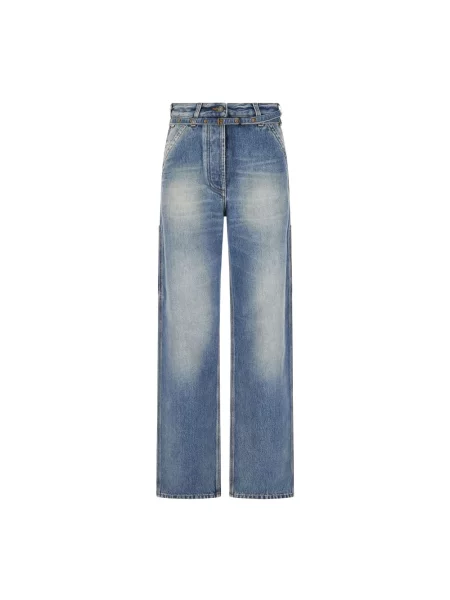 Jeansy Dries Van Noten niebieskie