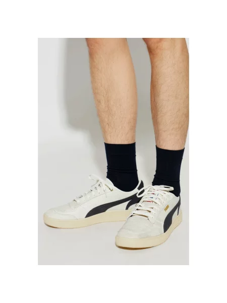 Sneakersy Puma skórzane białe