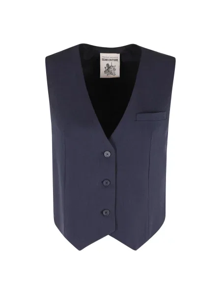 Kamizelka Semicouture niebieska