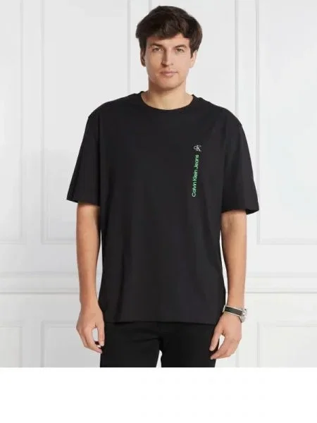 CALVIN KLEIN JEANS Tricou | Relaxed fit negru