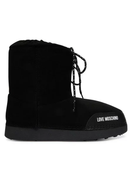 Śniegowce LOVE MOSCHINO czarne