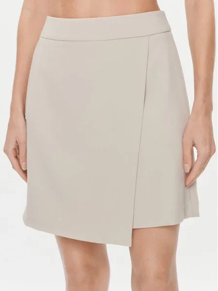 DKNY Fustă trapez bej