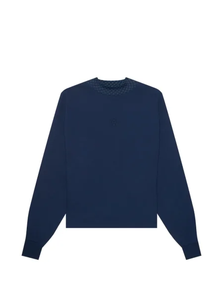 Tricou Place Of ëlms cu imagine lung albastru