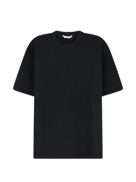 Scurt tricou Hevo cu decolteu rotund negru