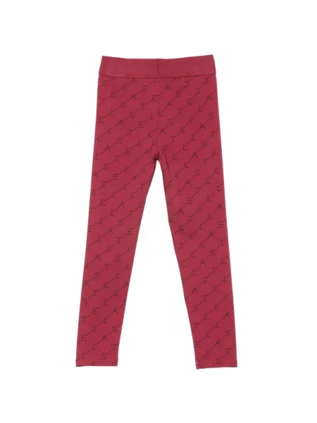 Legginsy dziecięce Stella Mccartney czerwone