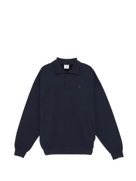 Hanorac Vetements cu broderie albastru