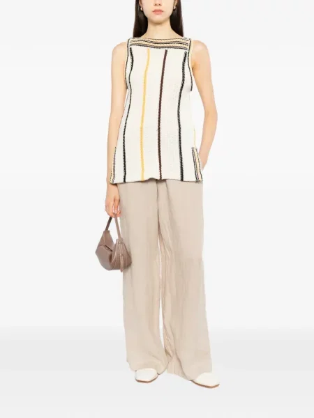 Pantaloni James Perse cu cordon