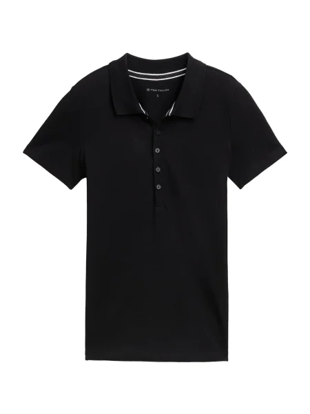 TOM TAILOR Tricou negru