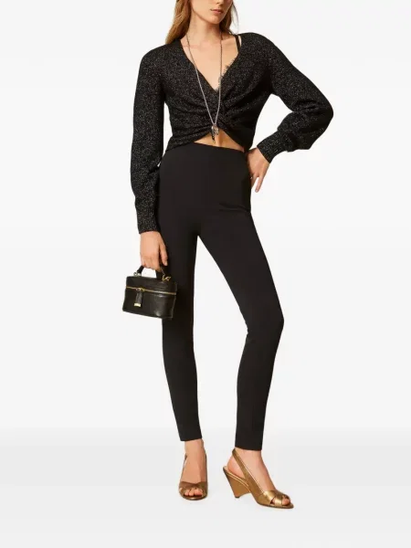Pulover Twinset de lână negru